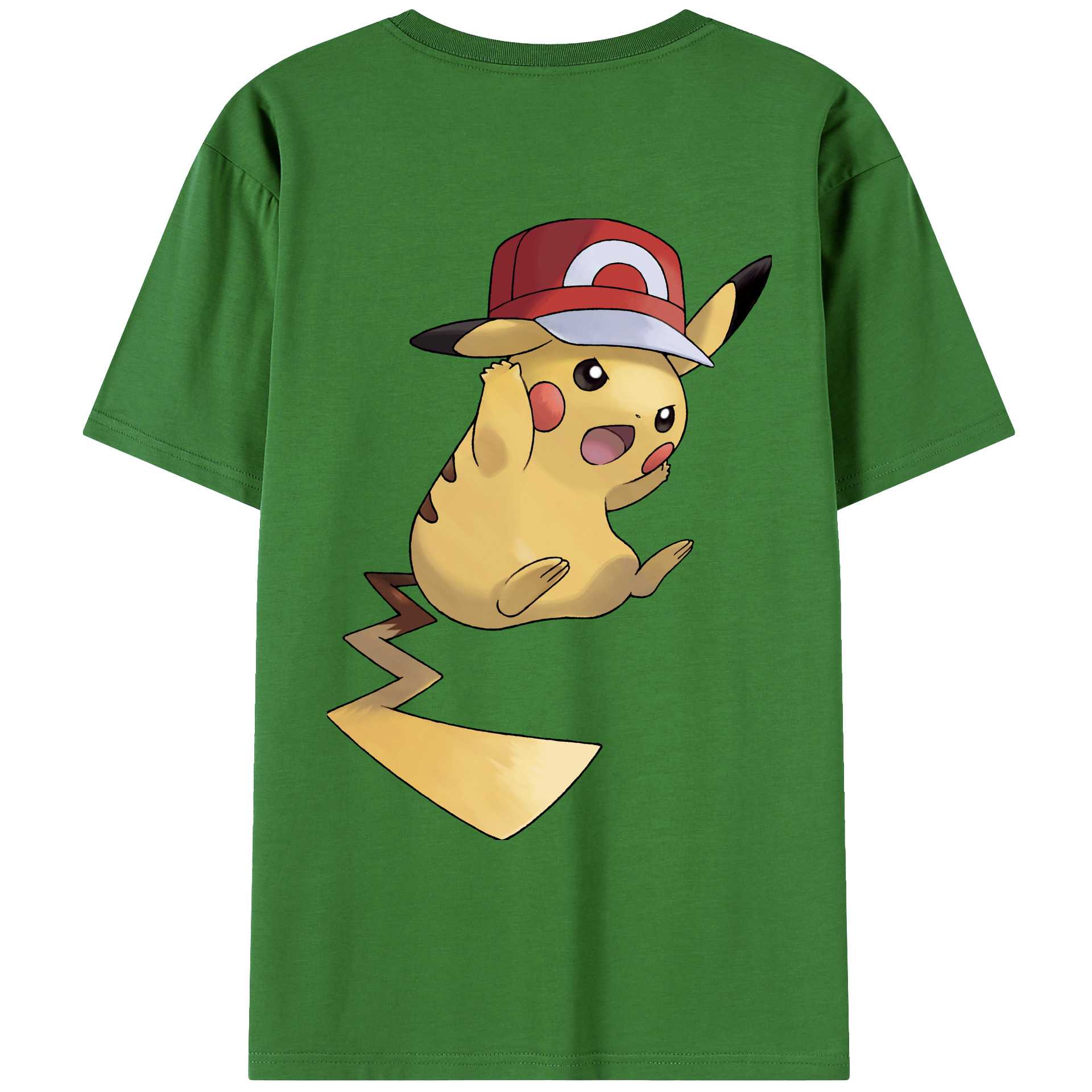 （画像用） ポケットモンスター Pokémon レディース半袖Tシャツ(バックプリント)